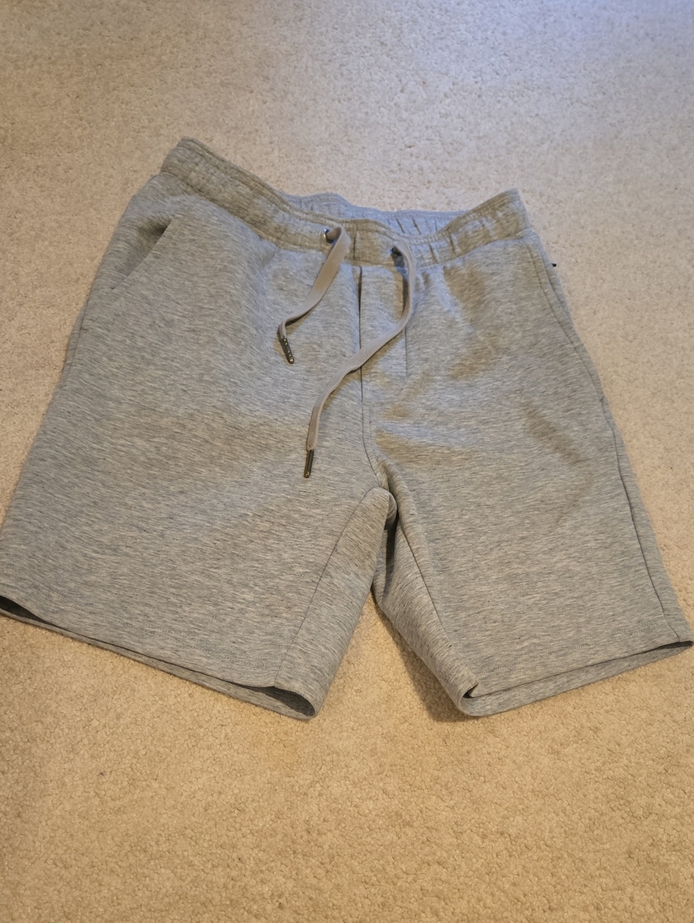American Eagle Men's X Small Gray Jogger Shorts With Pockets